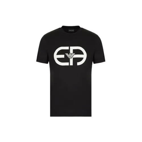 EMPORIO ARMANI T-Shirts Men Black