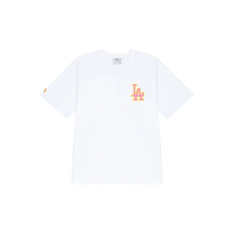 MLB Los Angeles Dodgers T Shirts Unisex White-1