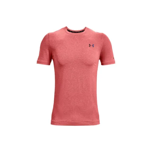 Under Armour Rush T-Shirts Men Poisonous Red