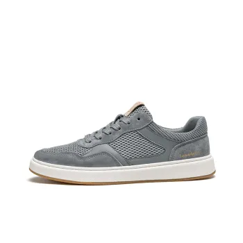 LEAVELAND Stylish Skateboarding Shoes Men's Gray