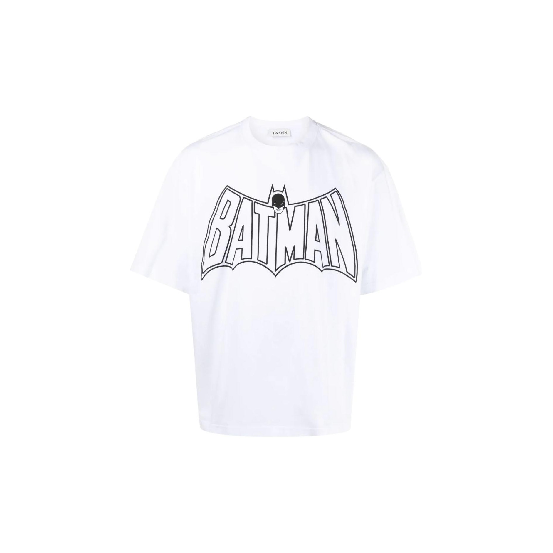 Lanvin Batman T Shirts Men White POIZON