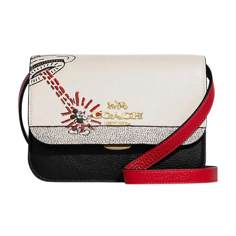Disney X Keith Haring X COACH Brynn Shoulder Bags-0