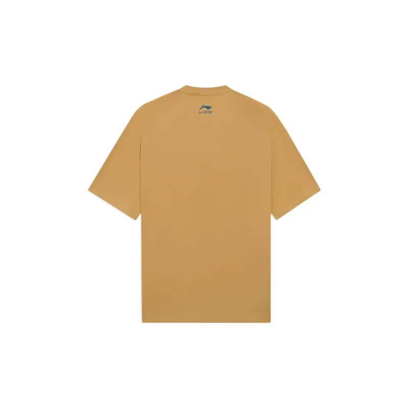 LiNing x Disney T Shirt Men's Curry Yellow-1