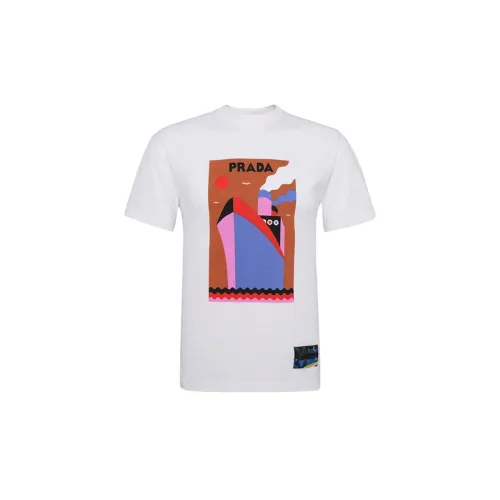 PRADA T-Shirts Men White