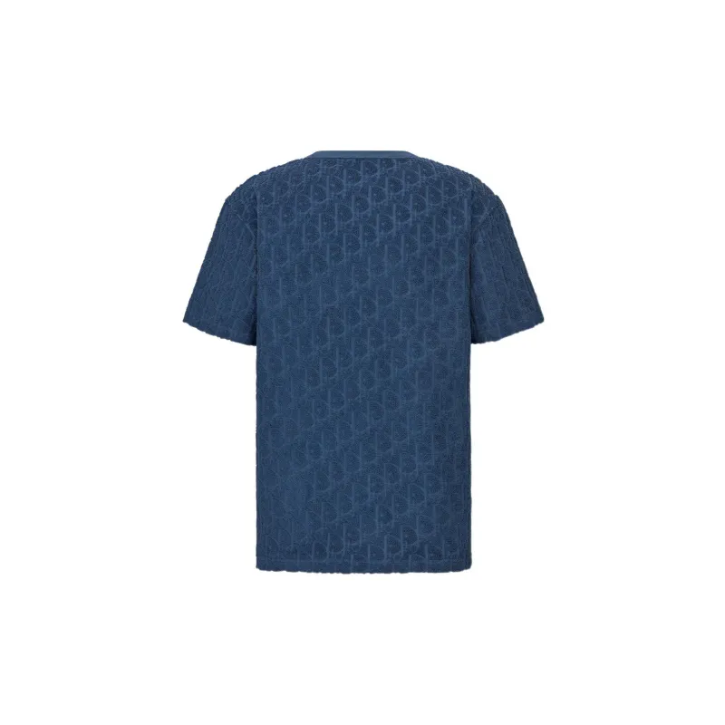 DIOR T Shirts Men Blue-1