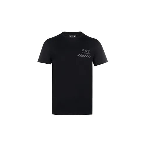 EMPORIO ARMANI EA7 T-Shirts Men Black