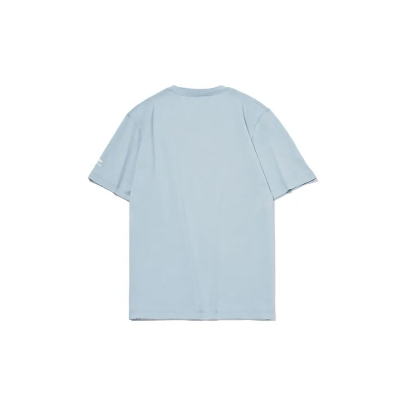 LiNing Sports Fashion Collection T Shirt Men's Mist Blue-1