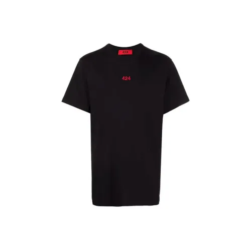 424 T-Shirts Men Black