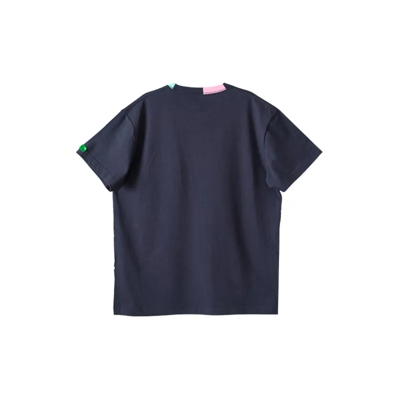 Corade Straight T Shirt Unisex Blue-1