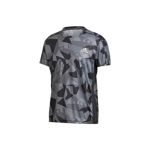 Adidas T-Shirts Men Gray