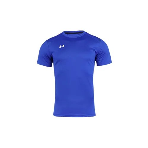 Under Armour Unisex Football Knitting T-Shirt Blue