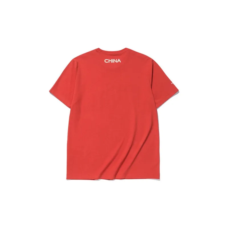 Anta Sharp Goods Series T Shirt Unisex Red-1