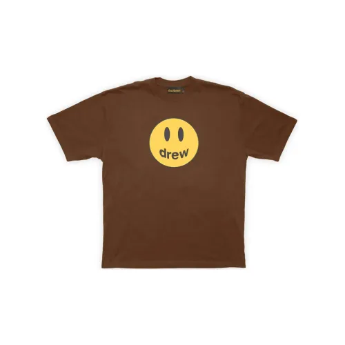 Drew House Smiley Collection T-Shirts Unisex Brown