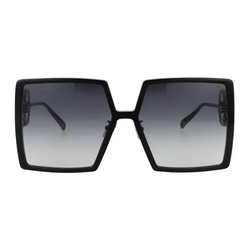PHILIPP PLEIN Logo Plaque Square Frame Sunglasses-1