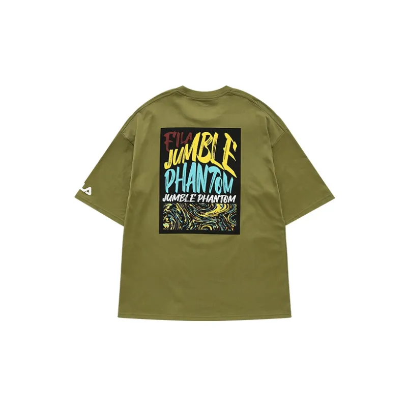 FILA FUSION T Shirt Men's California Green-1