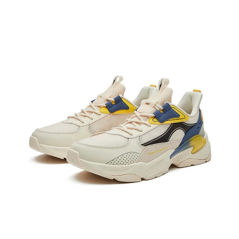 Erke Shock Absorbers Slip Resistant, Abrasion Resistant, Breathable Low Top Casual Shoes Men's-2