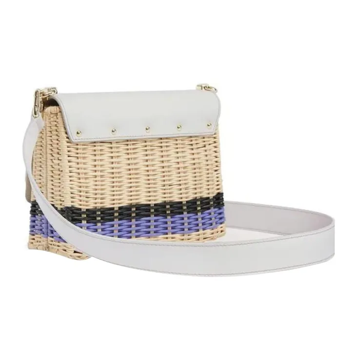 Furla 1927 Collection Cow Leather Shoulder Bag Women's White-2