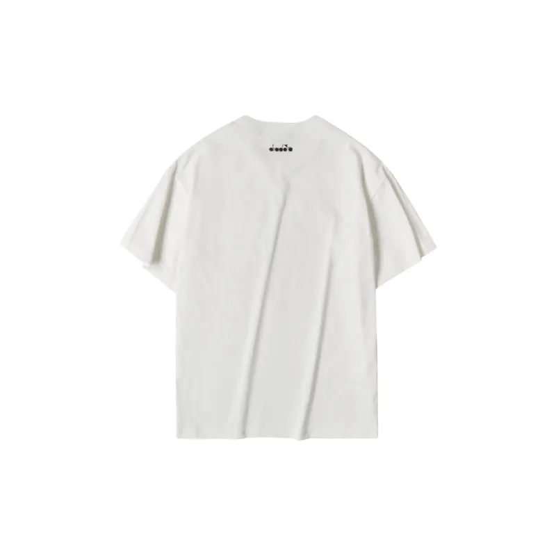 Diadora Straight T-Shirt Unisex White-1