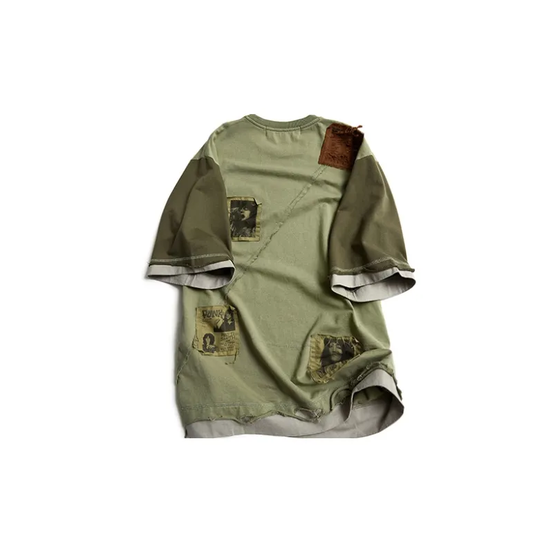 A SQUARE ROOT T Shirt Unisex Green-1