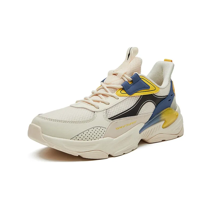 Erke Shock Absorbers Slip Resistant, Abrasion Resistant, Breathable Low Top Casual Shoes Men's-1