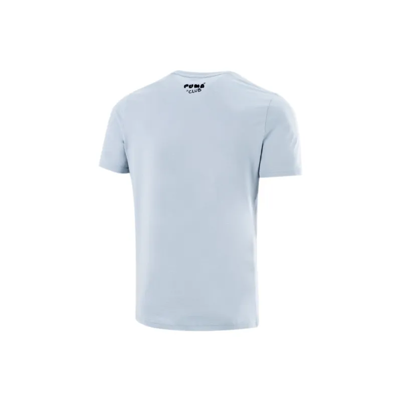 PUMA Adventure Planet Printed T Shirts Men Blue-1