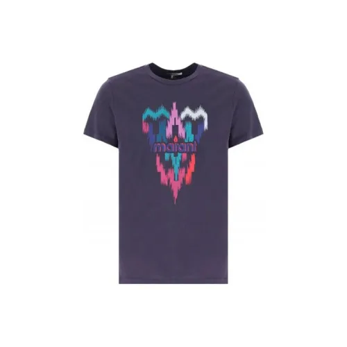 ISABEL MARANT T-Shirts Men Purple