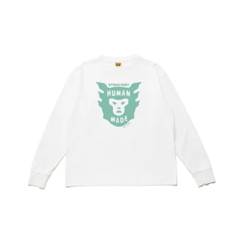 HUMAN MADE T-Shirts Men White/Green