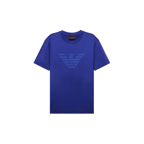 EMPORIO ARMANI T-Shirts Men Royal Blue