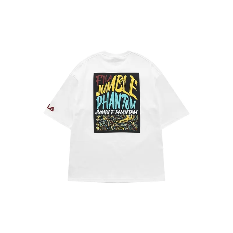 FILA FUSION T Shirt Men's Standard White-1