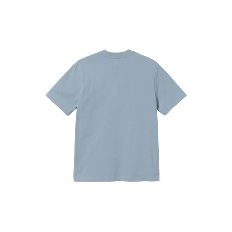Stussy Stock Logo Pocket Crew Tee-9