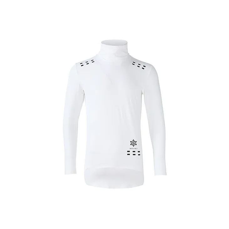 NORVINCY Breathable Sweat Wicking Dark Color Sports Long Sleeved T Shirt For Spring And Autumn Unisex-4