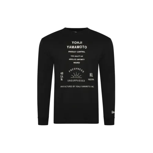 Yohji Yamamoto T-Shirts Unisex Black