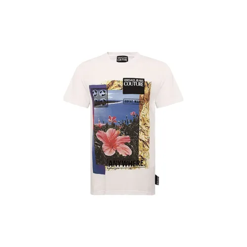 VERSACE JEANS COUTURE T-Shirts Men White