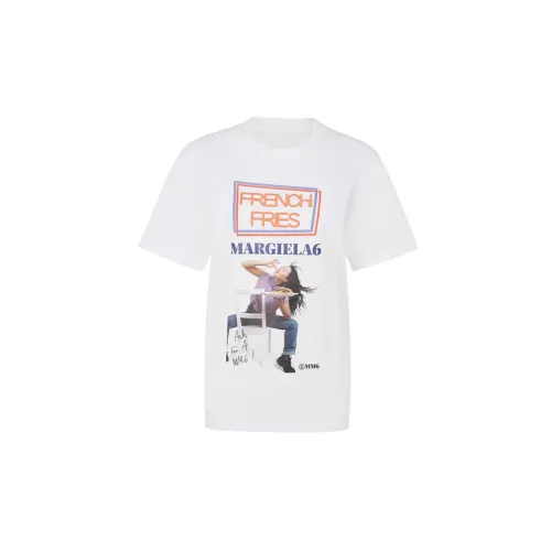 MM6 Maison Margiela T-Shirts Unisex White