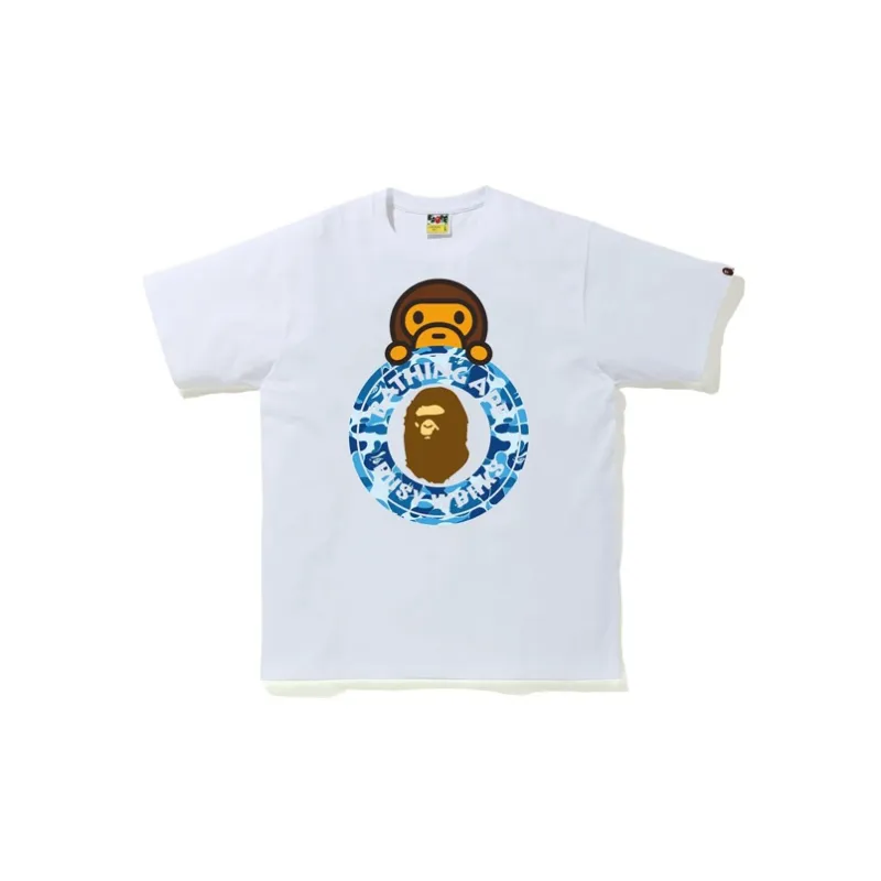 A BATHING APE Color Camo Milo On Busy Works Tee-4