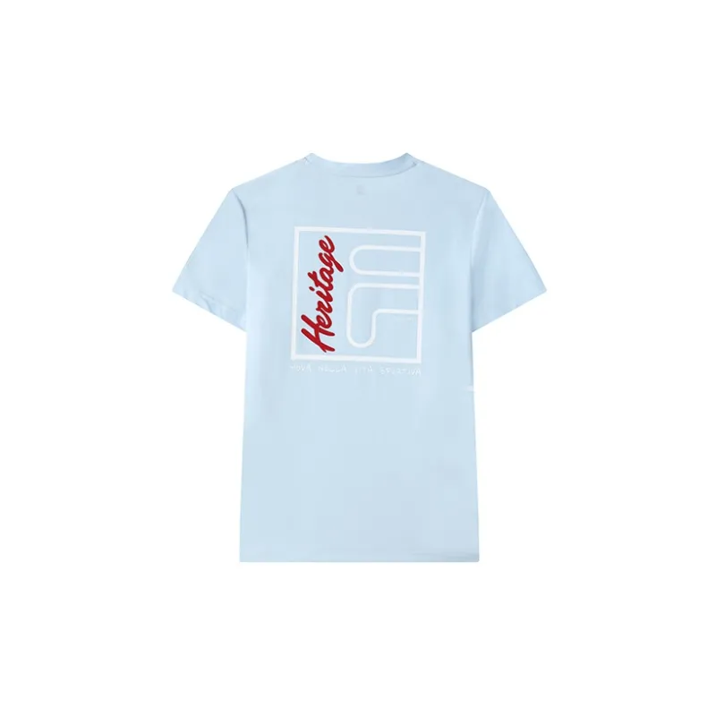 FILA Athletics T-Shirt Men's Light Blue-1