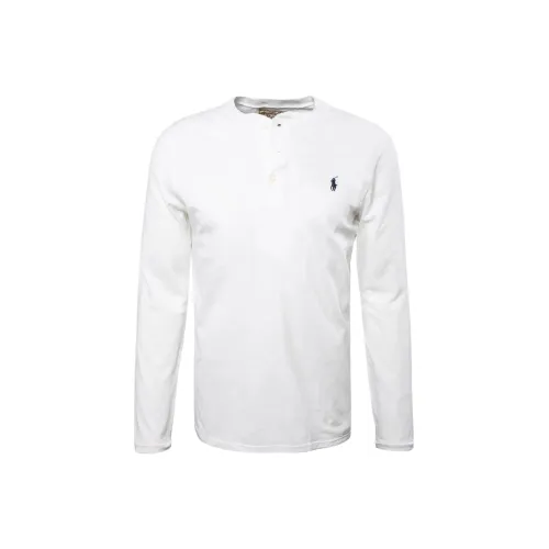 Polo Ralph Lauren Buttoned Long Sleeved T Shirt