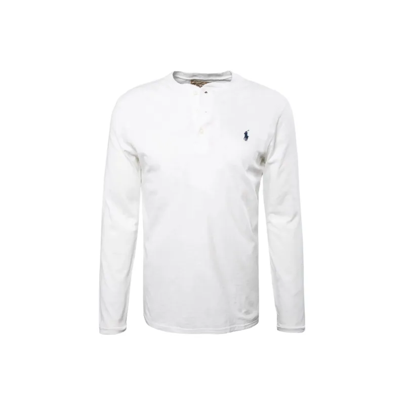 Polo Ralph Lauren Buttoned Long Sleeved T Shirt-0