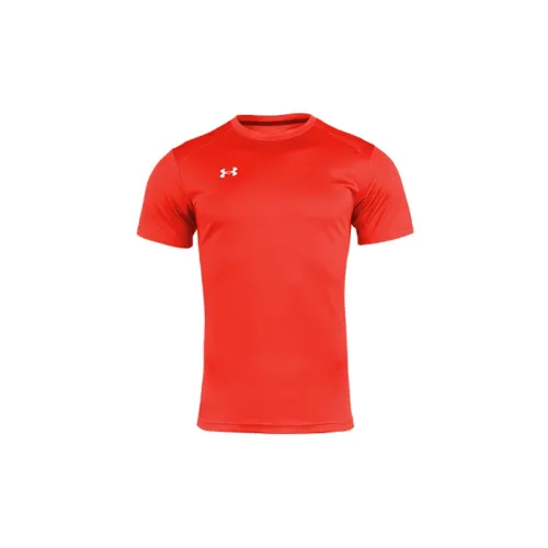 Under Armour Unisex Football Knitting T-Shirt Red