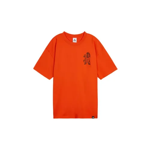 Nike ACG T-Shirts Men Lantern Grass Orange