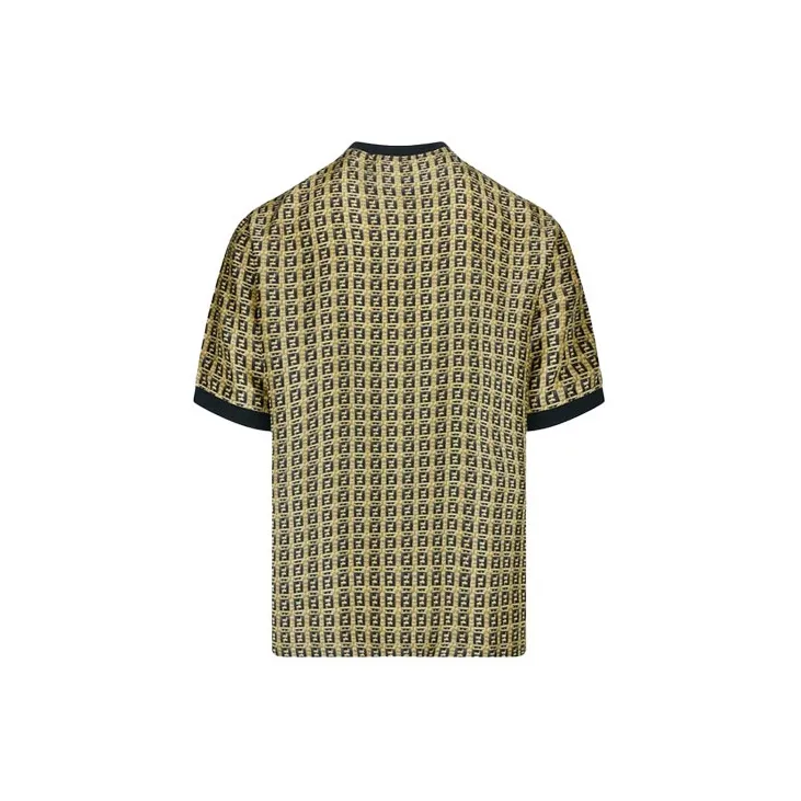 FENDI T-Shirts Unisex Yellow-1