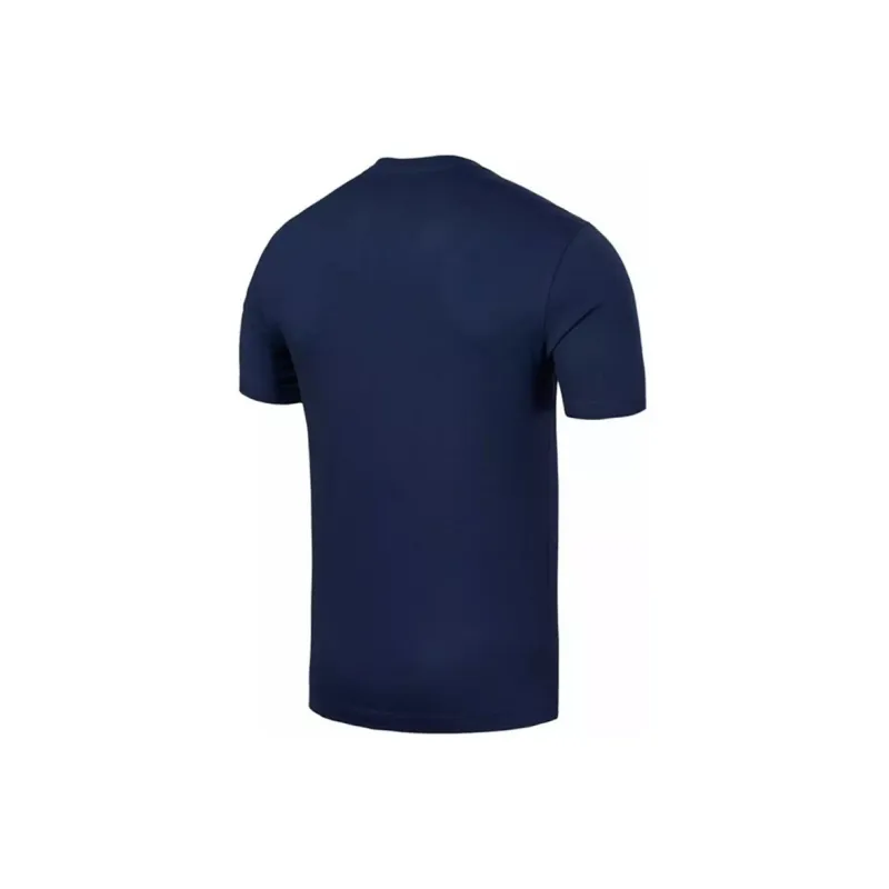Nike T Shirts Men Navy Blue-1