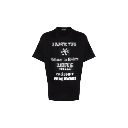 RAF SIMONS Slogan Print T-shirt