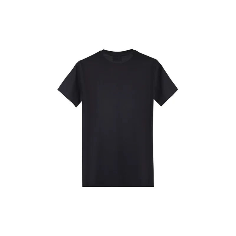 EMPORIO ARMANI Asv Organic jersey T shirt With Logo Print-1
