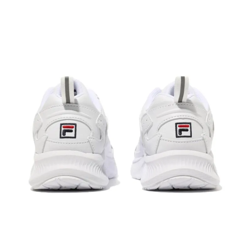 FILA Cushioning Anti Slip And Wear Resistant Low Top Casual Shoes Unisex White Korean Style-3