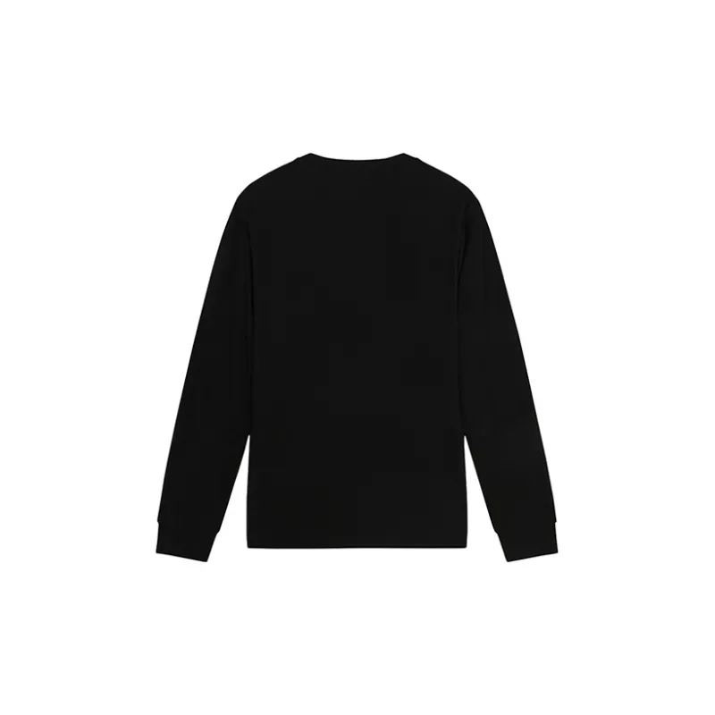 DAVID NAMAN SS22 Long Sleeved T Shirt Men's Black-1