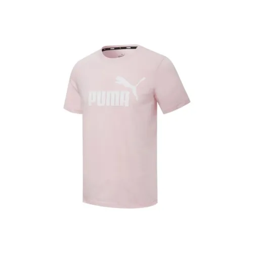 PUMA ESS T-Shirts Men Pink