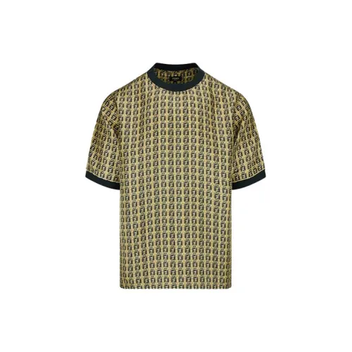 FENDI T-Shirts Unisex Yellow