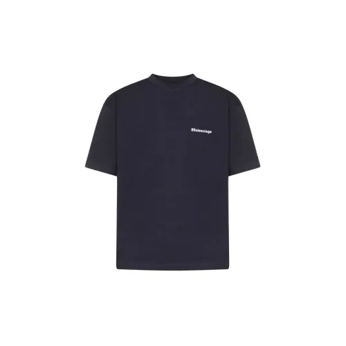 Balenciaga T-Shirts Men Dark Blue