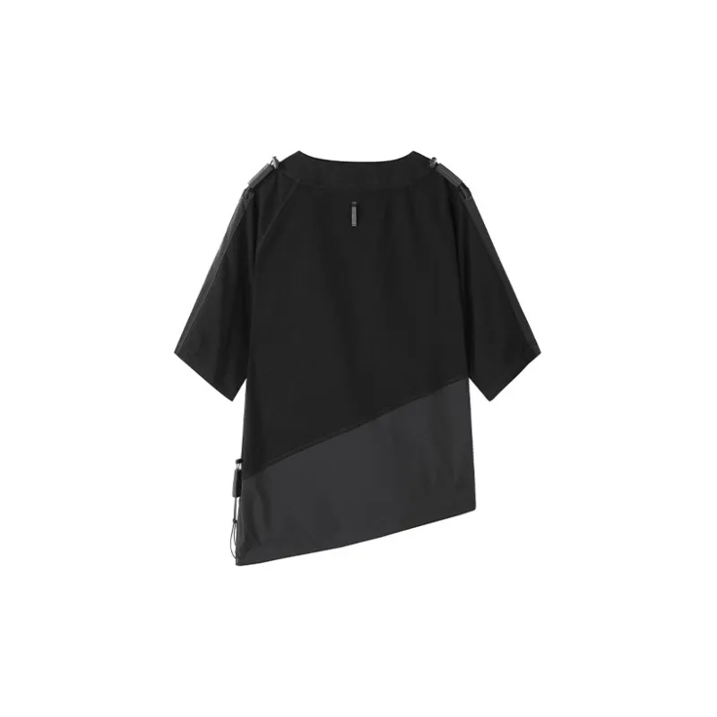 NORVINCY Comfortable And Breathable Sweat Wicking Solid Color 100% Cotton Short Sleeved T Shirts Unisex-2